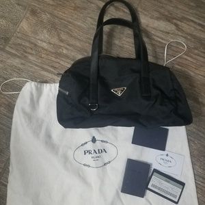 Authentic Prada nylon purse